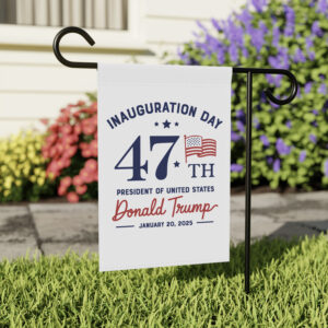 Inauguration Day 47th President Of United States Donald Trump Flag