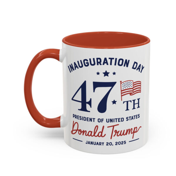 Inauguration Day 47th President Of United States Donald Trump Mug