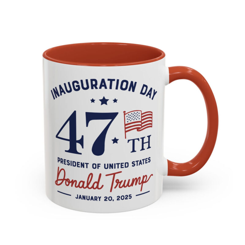 Inauguration Day 47th President Of United States Donald Trump Mug