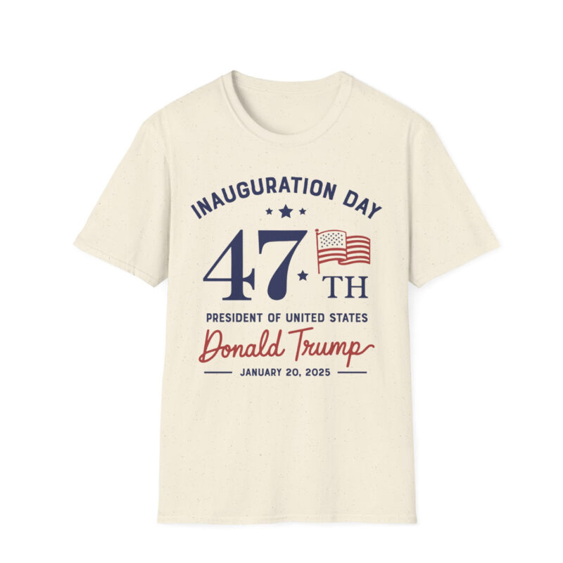 Inauguration Day 47th President Of United States Donald Trump Shirt