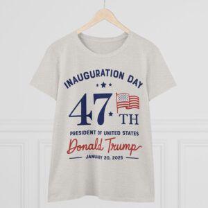 Inauguration Day 47th President Of United States Donald Trump Women's Shirt