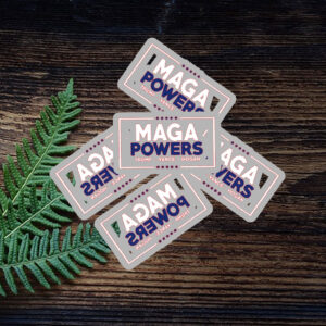 MAGA Powers Trump Vance Hogan Sticker ,Car Magnet