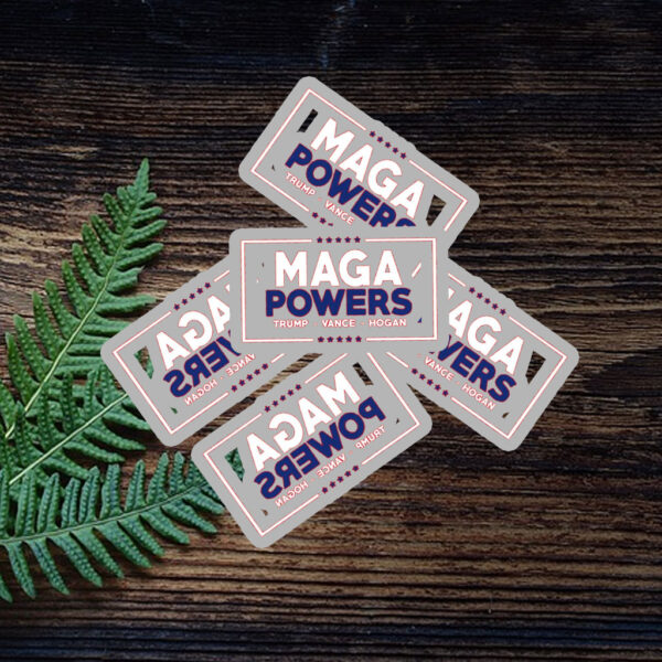 MAGA Powers Trump Vance Hogan Sticker ,Car Magnet