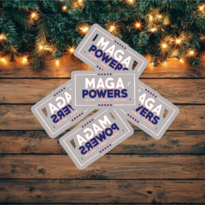 MAGA Powers Trump Vance Hogan Sticker ,Car Magnet