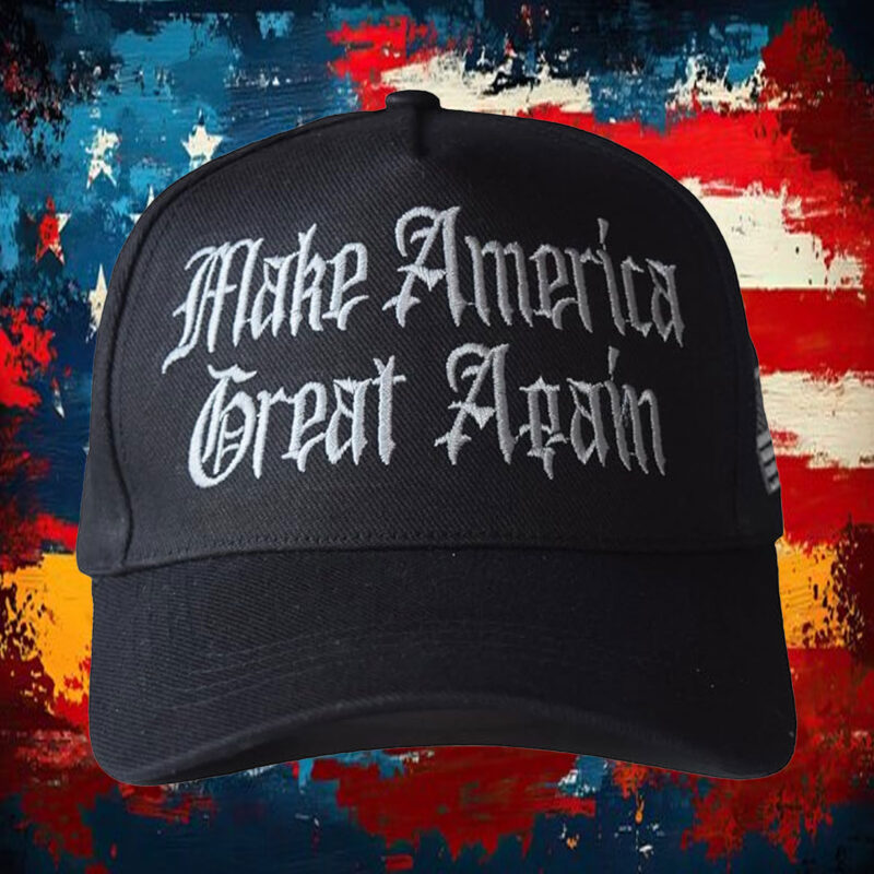 Make America Great Again Hat Dark Gothic