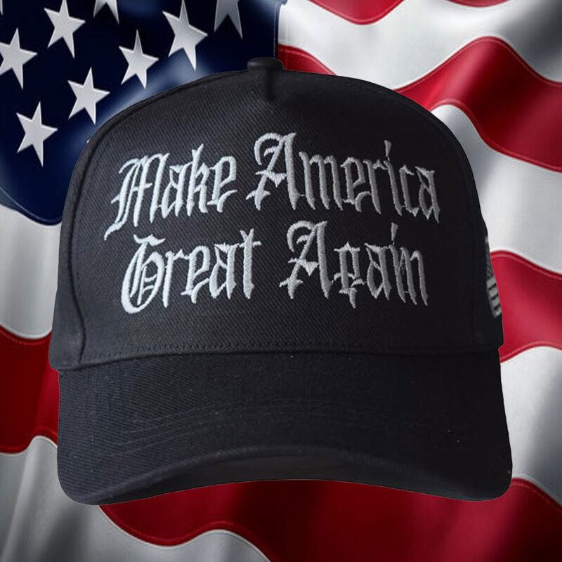 Make America Great Again Hat Dark Gothic