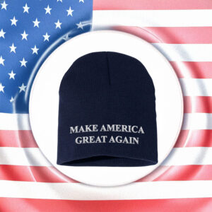 Make America Great Again Navy Knit Beanie