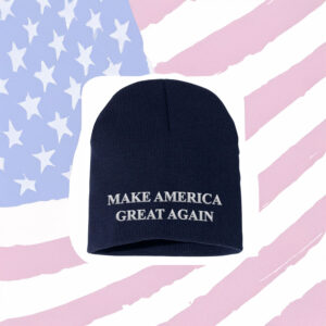 Make America Great Again Navy Knit Beanie