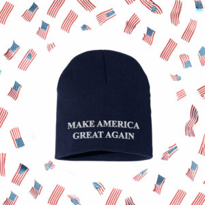 Make America Great Again Navy Knit Beanie