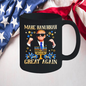 Make Hanukkah Great Again Funny Trump Mug