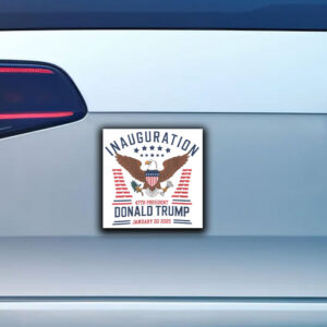 Official Donald Trump 47th President 2025 Inauguration Sticker ,Car Magnet