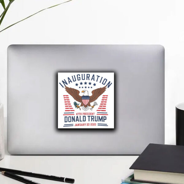 Official Donald Trump 47th President 2025 Inauguration Sticker ,Car Magnet