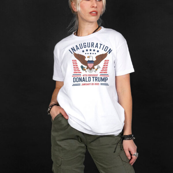 Official Donald Trump 47th President 2025 Inauguration T-Shirt