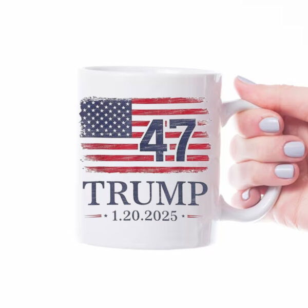 Official Donald Trump Inauguration Day 2025 47th President 47 Us Flag Take America Back Mug