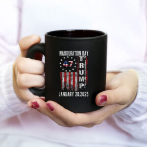 President Donald Trump Inauguration Day 2025 47 Th Flag Mug