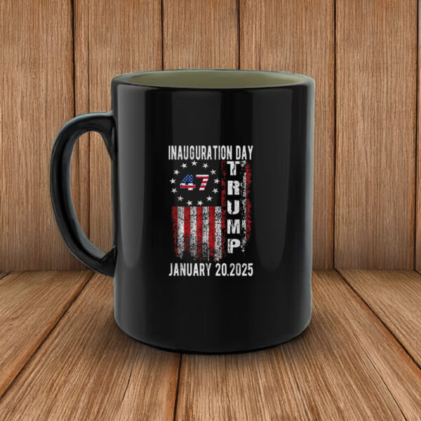 President Donald Trump Inauguration Day 2025 47 Th Flag Mug