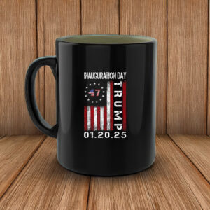 President Donald Trump Inauguration Day 2025 Memorabilia Flag Mug