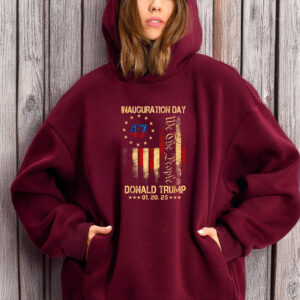 President Donald Trump Inauguration Day 2025 Memorabilia T-Shirts