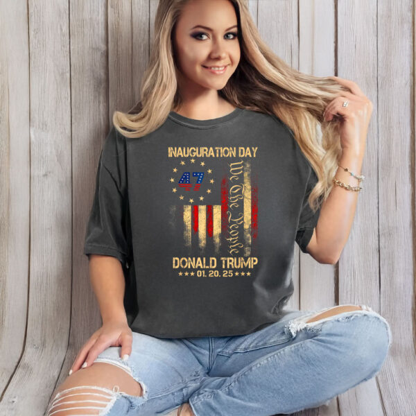 President Donald Trump Inauguration Day 2025 Memorabilia T-Shirts - Image 4