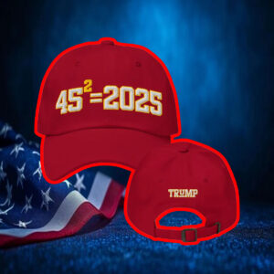 President Trump 45 Squared 2025 Hat