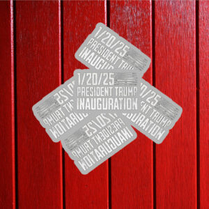 1/20/25 President Trump 47 Inauguration Patriotic USA Premium Sticker ,Car Manet