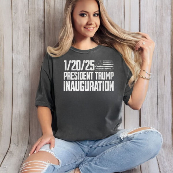 1/20/25 President Trump 47 Inauguration Patriotic USA Premium T-Shirt