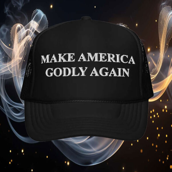 Support Trump Make America Godly Again Hat