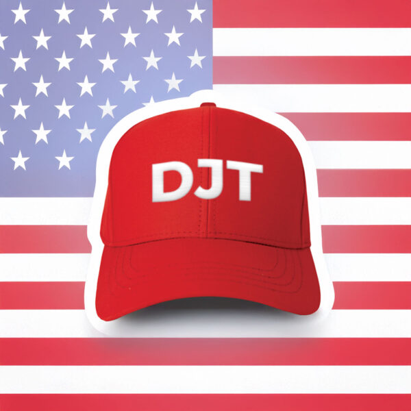 Trump DJT Red Hat