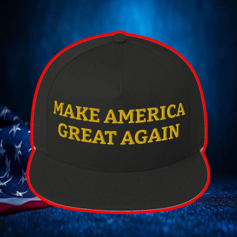 Trump Dark Maga hat - Gold Black Edition Dark MAGA