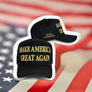 Trump Gold Dark MAGA Hat