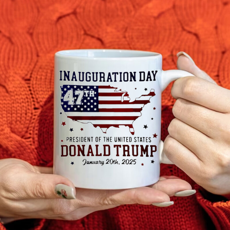 Trump Inauguration Day 2025 47th US President Mug