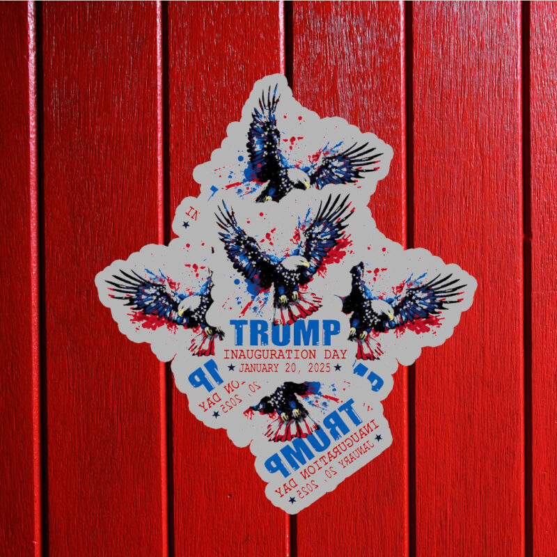 Trump Inauguration Day January 20 2025 Sticker ,Car Magnet