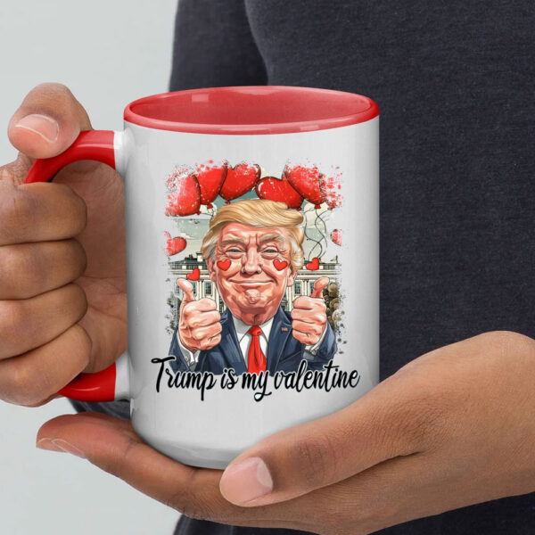 Trump Is My Valentine Mug - Image 3