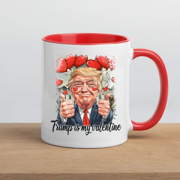 Trump Is My Valentine Mug - Image 2