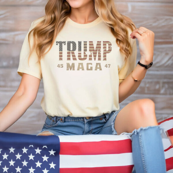 Trump MAGA 45-47 T-Shirt