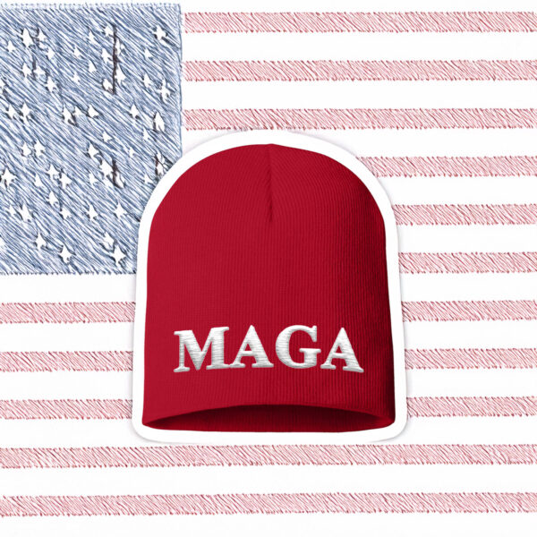 Trump MAGA Knit Beanie