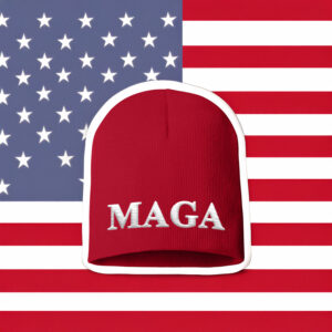 Trump MAGA Knit Beanie