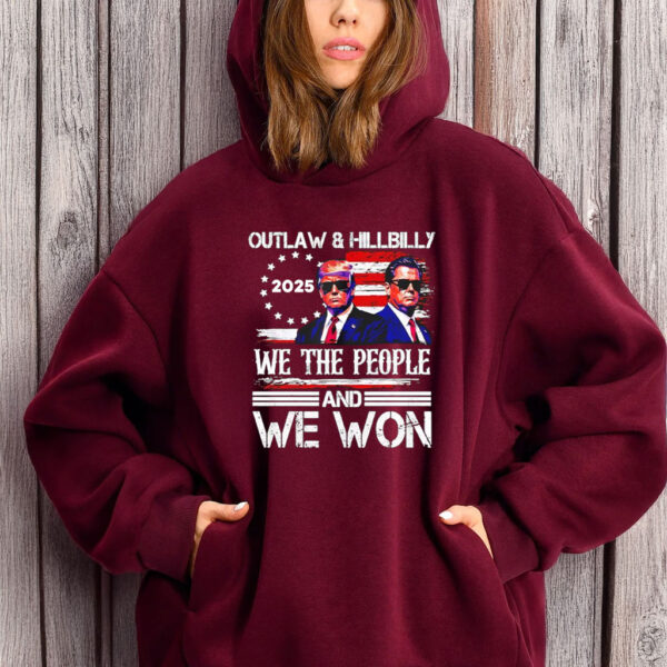 Trump Vance We Won Win Inauguration Day 2025 T-Shirt