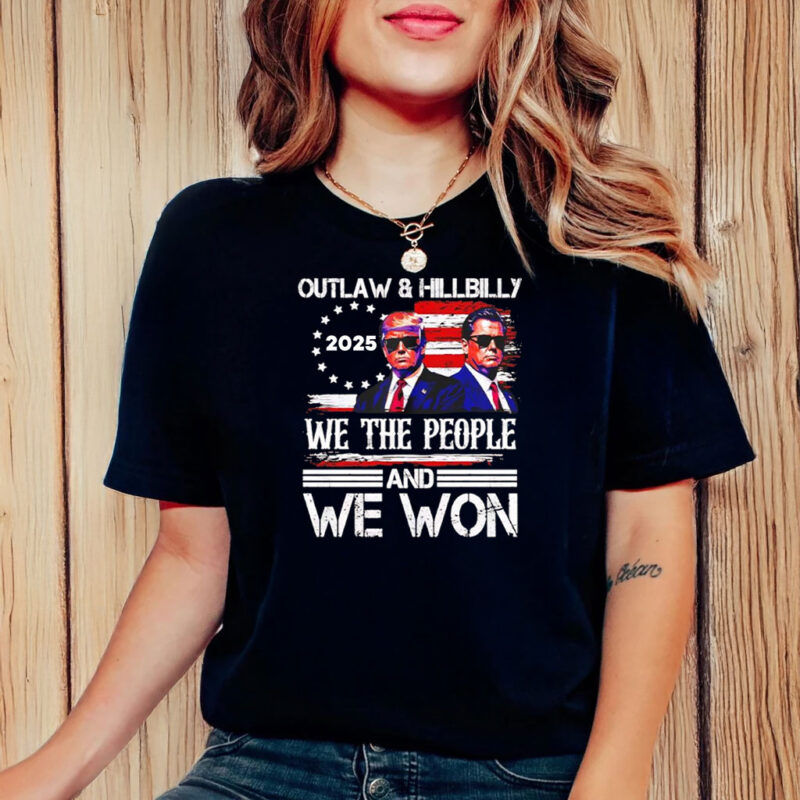 Trump Vance We Won Win Inauguration Day 2025 T-Shirt